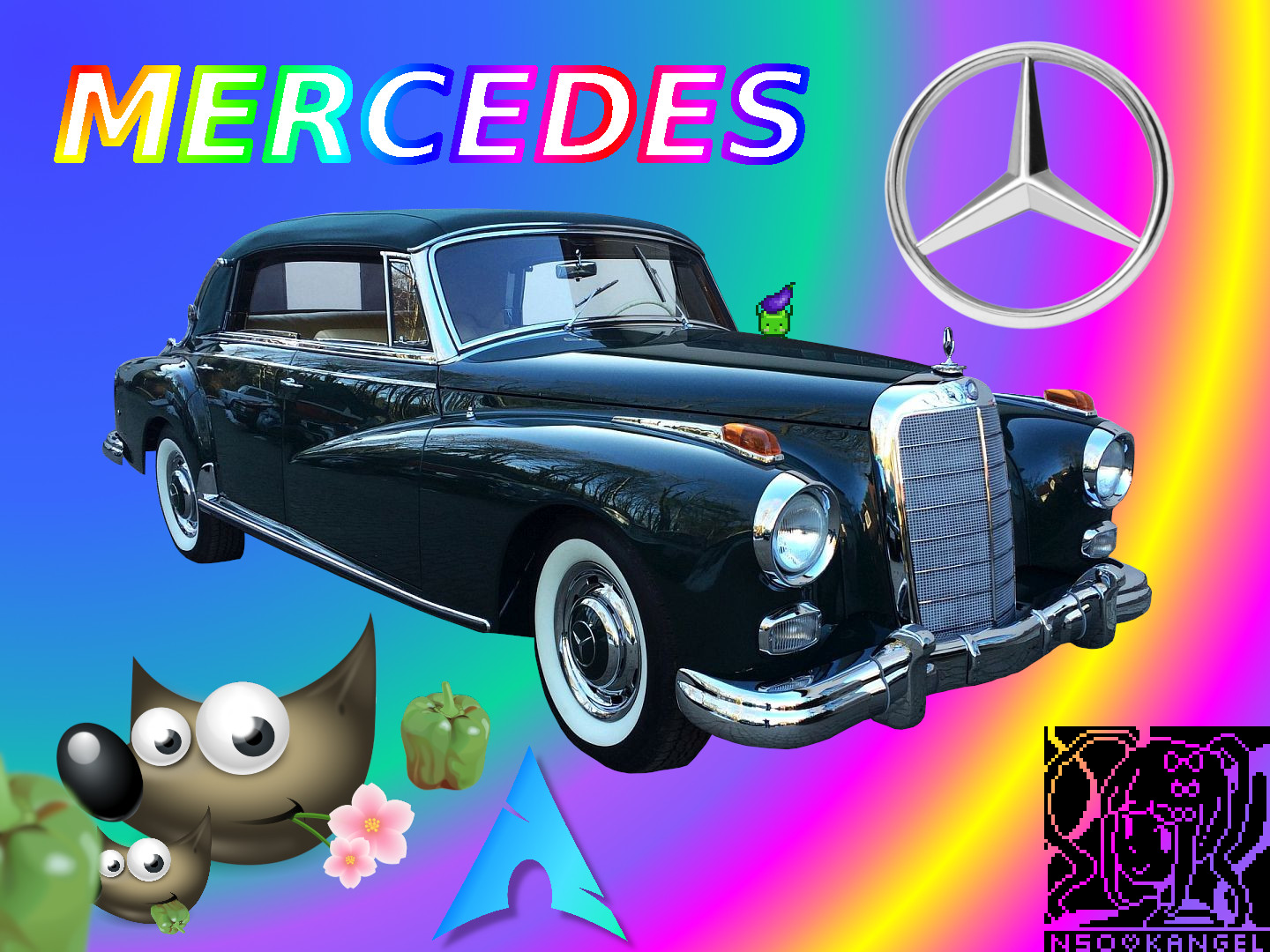 shitty image of a car that causes eye strain (made in gimp)